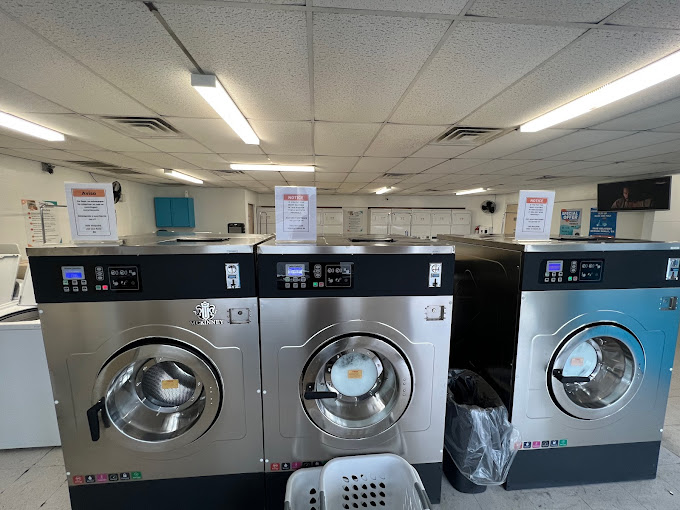 Large Washers At Sealy Laundromat