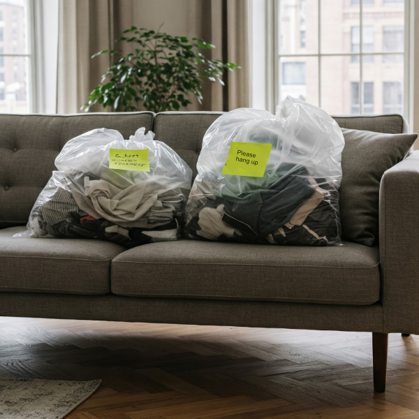 Laundry Bags On A Couch 800X800